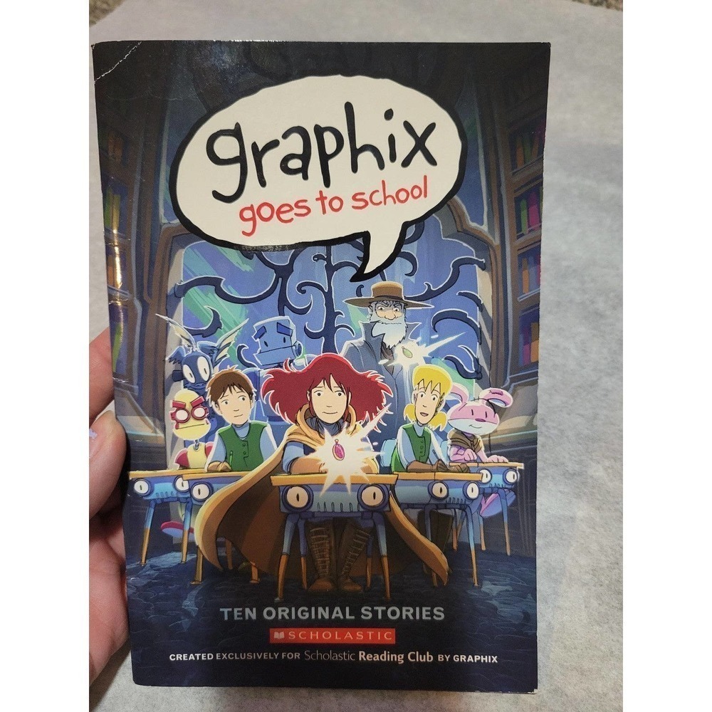 Graphix goes to school book
